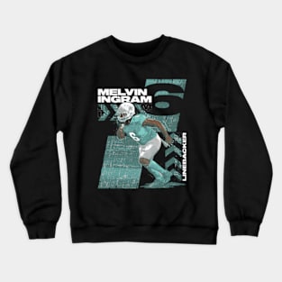 Melvin Ingram Miami Squared Crewneck Sweatshirt